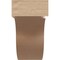 Ekena Millwork 3"W x 9"D x 6"H Classic Del Monte Rough Cedar Woodgrain TimberThane Corbel, Primed Tan CORUR03X09X06DELRCPR - alternate 2